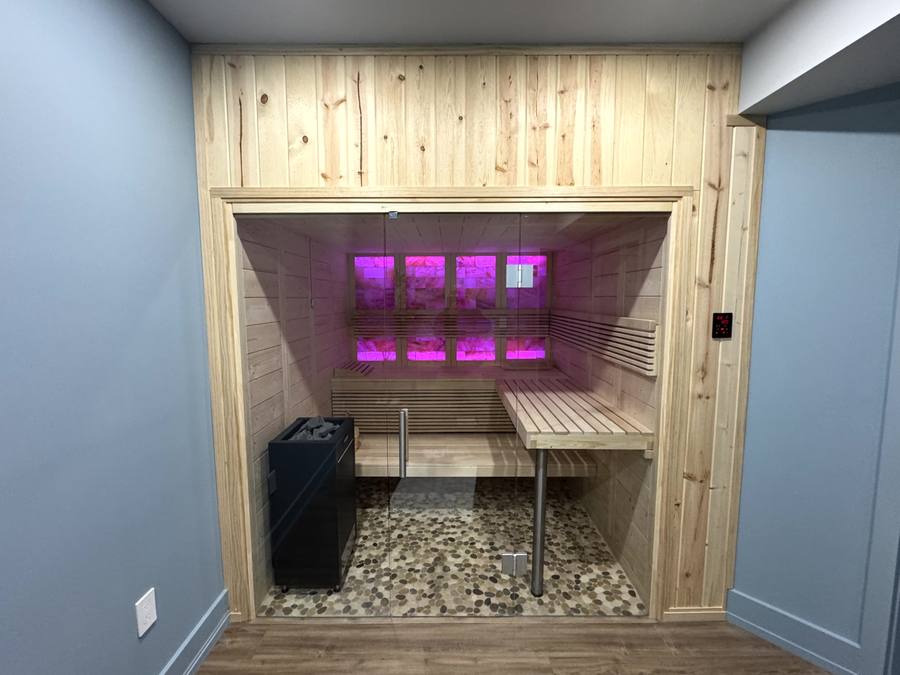 Custom sauna
